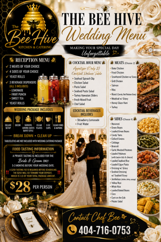 Wedding Menu