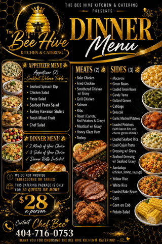 Dinner Menu
